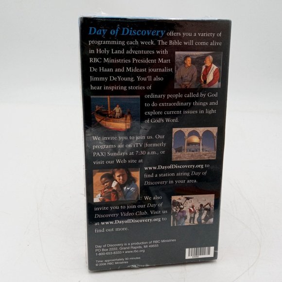 The Story Of Two Kings Day Of Discovery VHS Tape Sealed RBC Ministries Video - Picture 2 of 5
